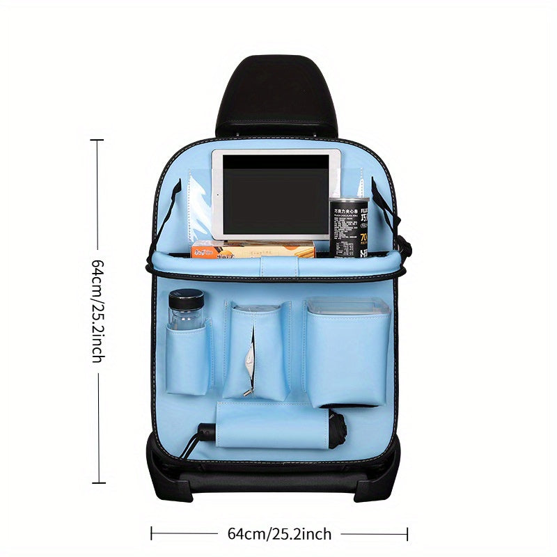 Organizador Trasero para Auto Disney Stitch con Basurero y Mesa Plegable
