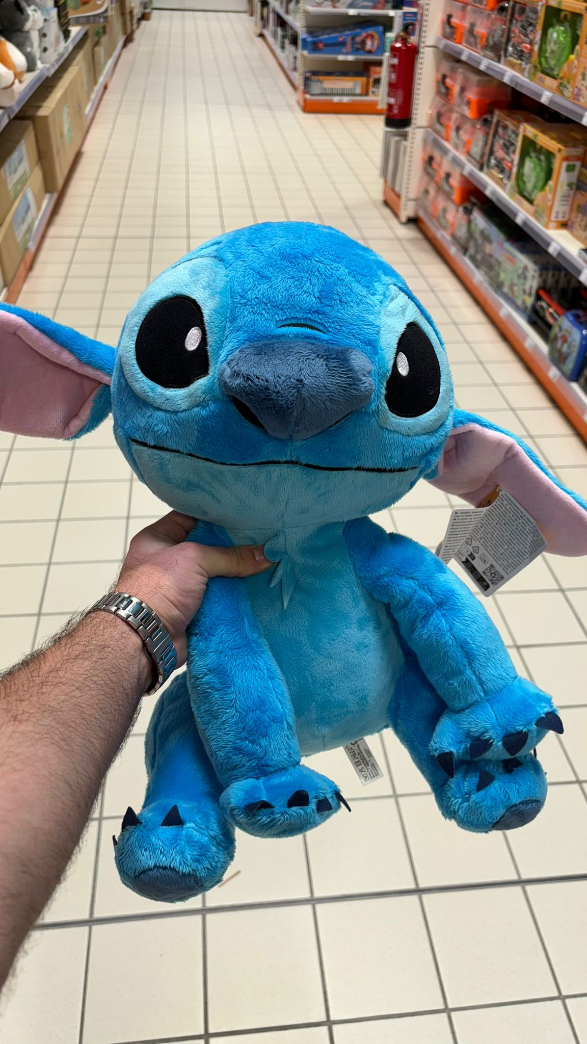Stitch de Peluche Azul — Regalo Ideal y Decoración Encantadora