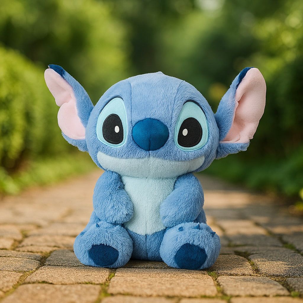 Stitch de Peluche Azul — Regalo Ideal y Decoración Encantadora