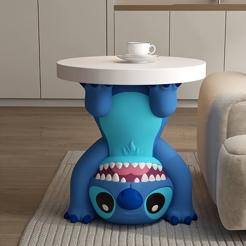 Mesa de Café de Resina con Tema Stitch