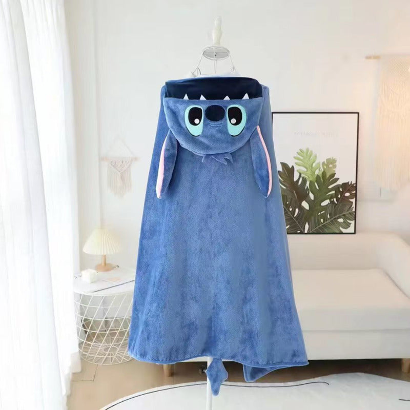 Capa Manta Stitch con Orejitas