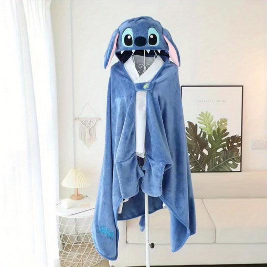 Capa Manta Stitch con Orejitas