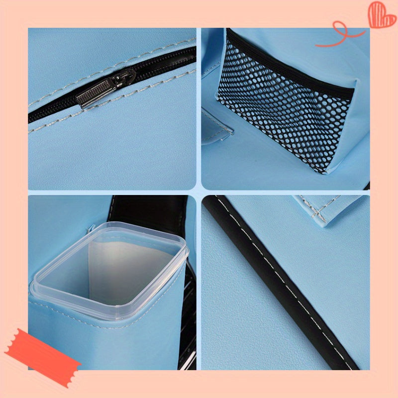 Organizador Trasero para Auto Disney Stitch con Basurero y Mesa Plegable