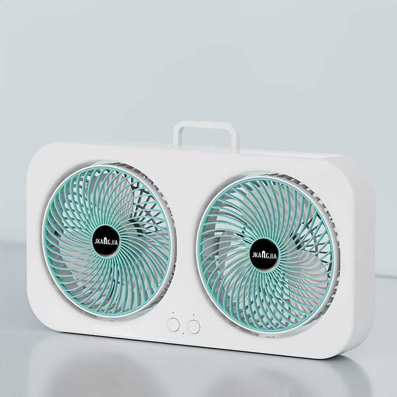 Ventilador Pared MOMMED con Doble Cabeza