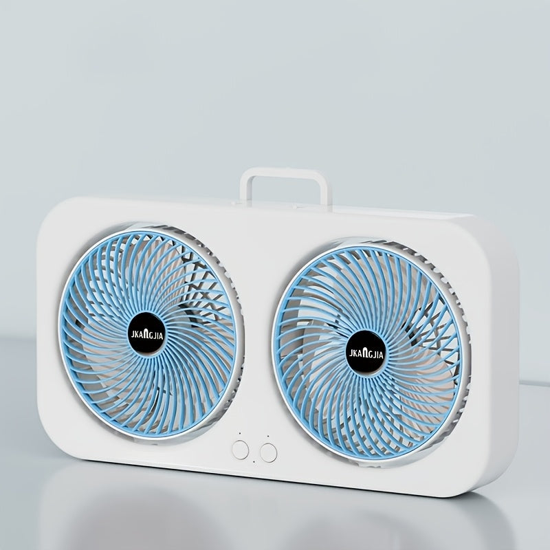 Ventilador Pared MOMMED con Doble Cabeza