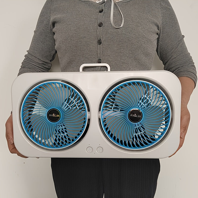 Ventilador Pared MOMMED con Doble Cabeza