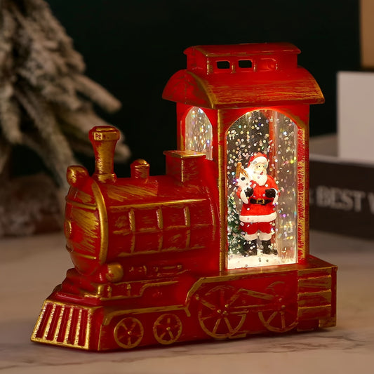 Mini Tren Festivo LED