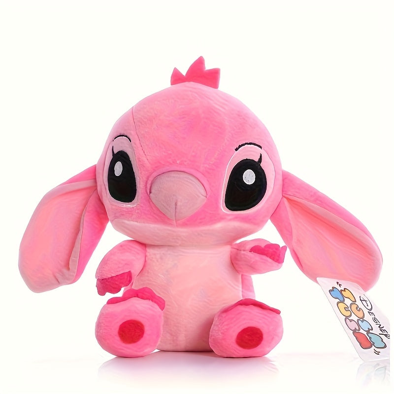 uguete de Peluche Intergaláctico Lilo & Stitch para Perros – Suave, Diseño Adorable en Rosa y Azul, Regalo Ideal de Cumpleaños para Mascotas
