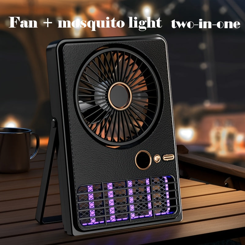 Aire Puro Duo – Ventilador y Lámpara Antimosquitos Portátil
