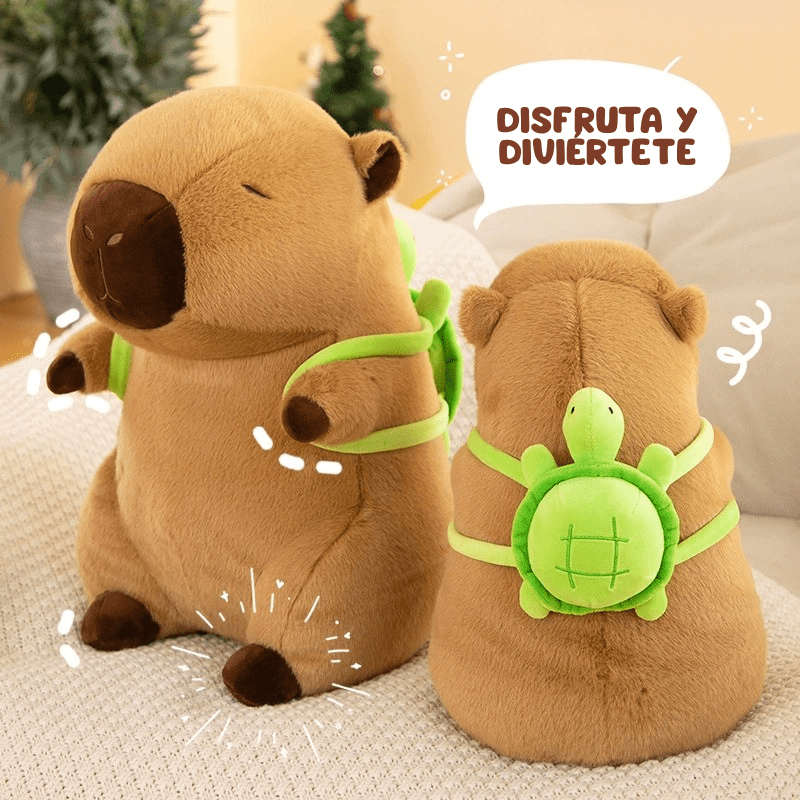 Peluche de Capibara con Mochila