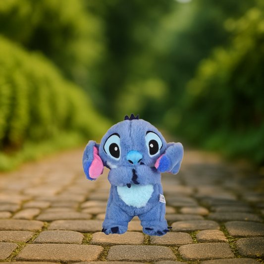 Muñeco de Peluche Stitch con Luz y Música – Ayuda para Dormir, Regalo Tierno para Bebés y Niños