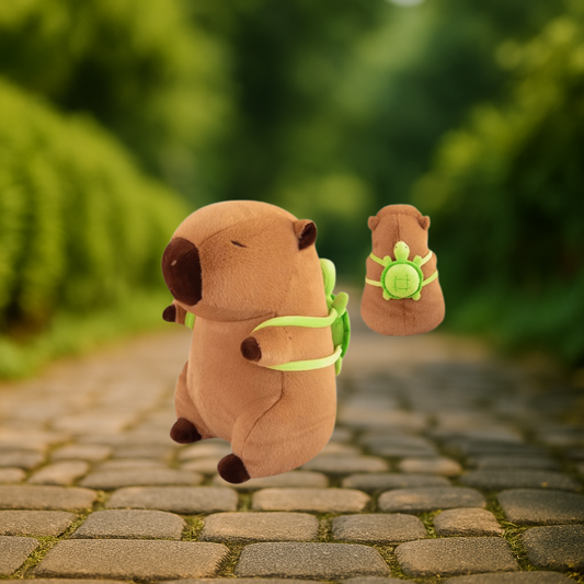 Peluche de Capibara con Mochila
