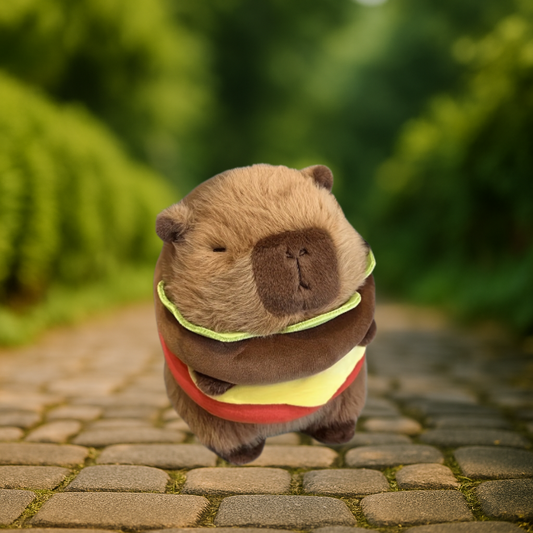 Peluche Adorable de Capibara – Colores Variados, Ideal para Decorar o Regalar