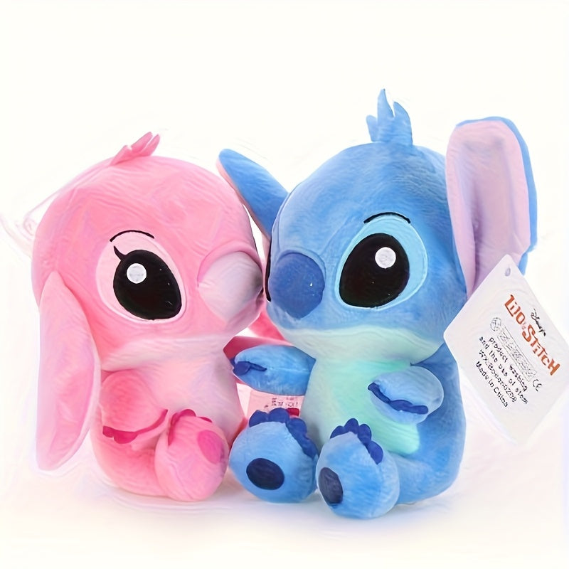 uguete de Peluche Intergaláctico Lilo & Stitch para Perros – Suave, Diseño Adorable en Rosa y Azul, Regalo Ideal de Cumpleaños para Mascotas