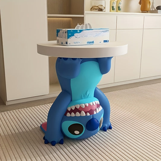 Mesa de Café de Resina con Tema Stitch