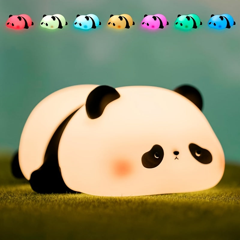 🐼 Luz Nocturna LED Panda – Recargable y Táctil para Niños