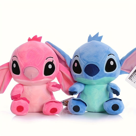 uguete de Peluche Intergaláctico Lilo & Stitch para Perros – Suave, Diseño Adorable en Rosa y Azul, Regalo Ideal de Cumpleaños para Mascotas